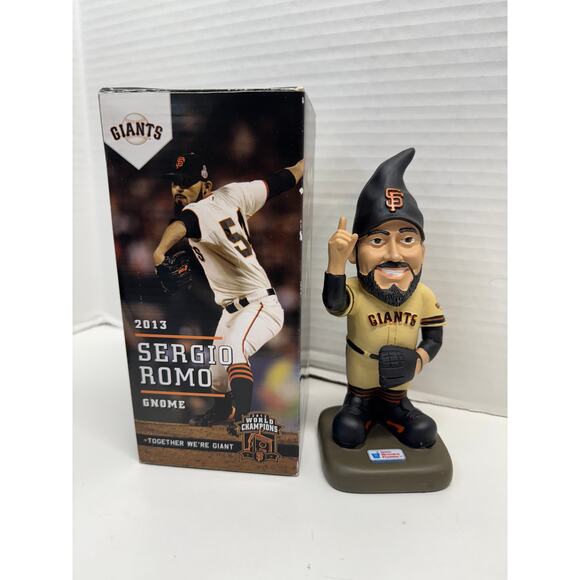 NEW San Francisco Giants Sergio Romo Gnome – 2013 Collectors Edition - Picture 1 of 8